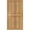 Ekena Millwork Framed Board-n-Batten Shutters, Rough Sawn Western Red Cedar, 21 1/2W x 40H, PR RBF06S21X040RWR - alternate 4